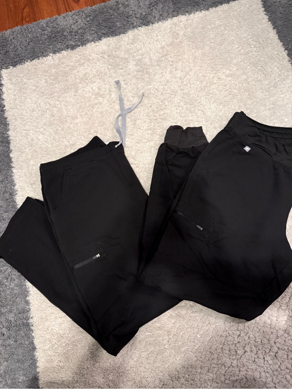 FIGS Black Technical Collection Pants